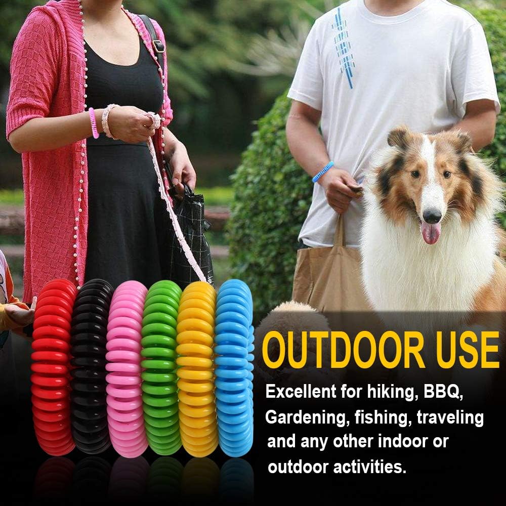 🔥72HR Mosquito Protection Bracelets👪 10/20 Pack Waterproof & DEET-Free✨ Natural Citronella Bug Repellent for Kids Outdoor | TikTok Viral Outdoor Essential