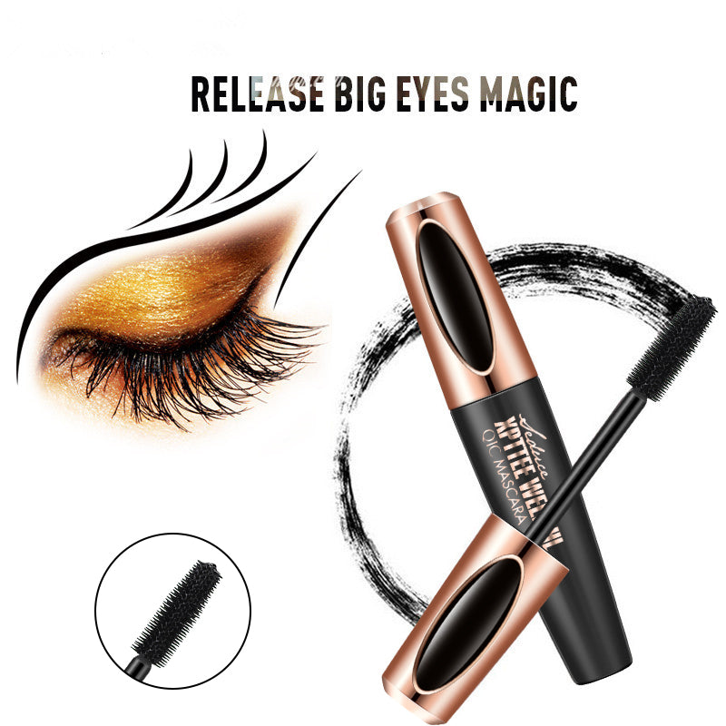 4D Drama Mascara ✨ 24H Cry-Proof & Sweat-Resistant! 💥 1-Coat Mega Volume + Extreme Curl 🌙 From Bare to BOLD in 3s! #WaterproofMascara #LashHack #MakeupHack