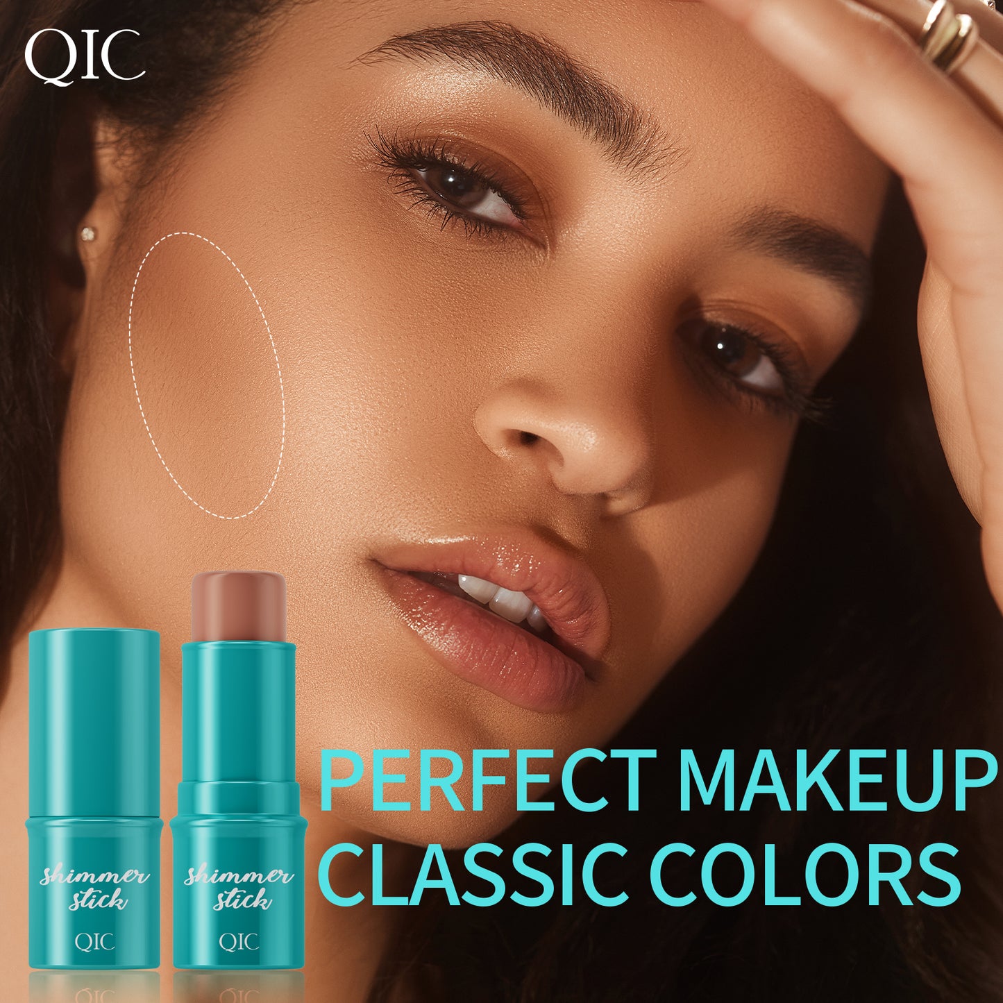 FACETUNE IN A STICK 💎 | 5-IN-1 MAGIC WAND: CARVE KARDASHIAN CHEEKBONES 👑 + LIGHT UP EYE-BAGS LIKE K-POP IDOLS ✨ | SWIPE-AND-GO NOSE JOB HACK 🔥 #NoMakeupArtistNeeded