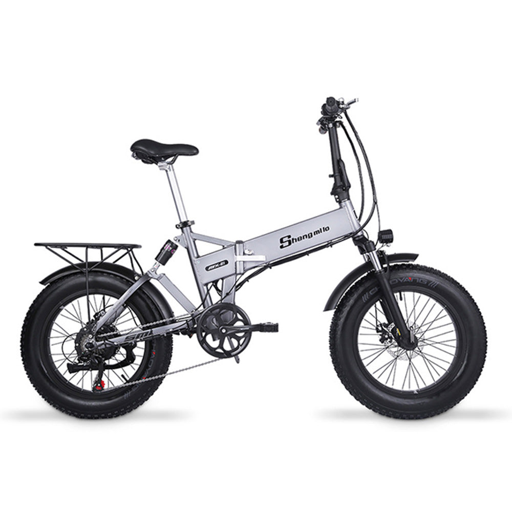 💥 1000W Peak Electric Bike for Adults | 25MPH & 38-Mile Range⚡614WH Removable Battery🏍️20x4" Fat Tire【20-Second Fold】 | Hydraulic Brakes All-Terrain Beast
