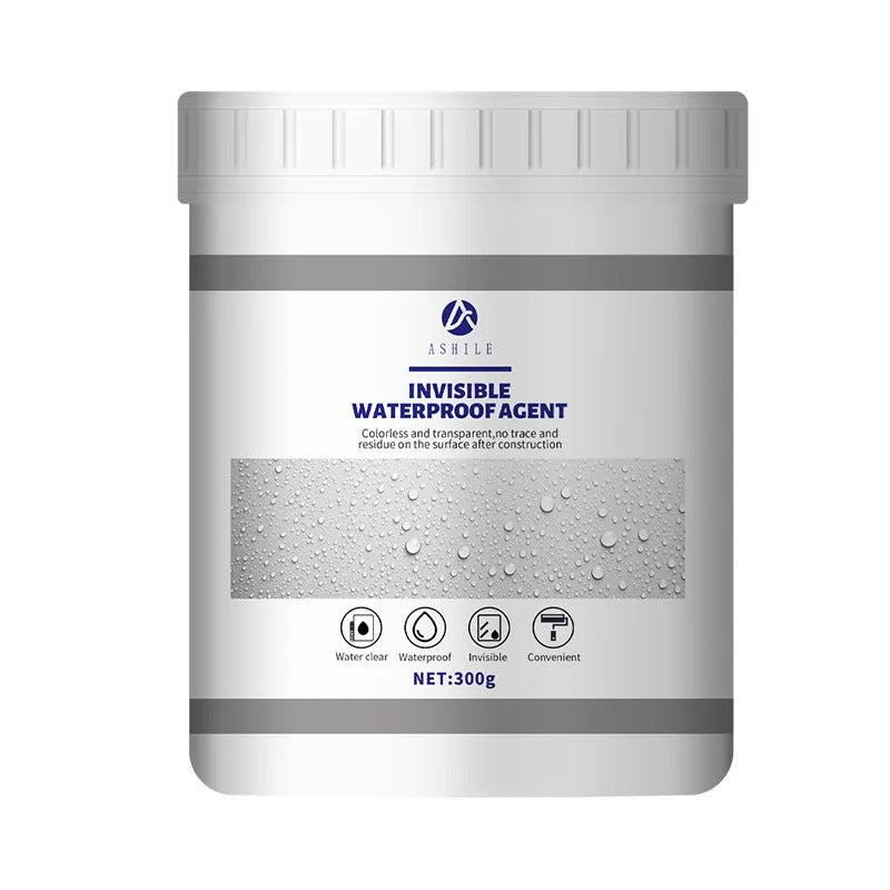 💧 Transparent Waterproof Coating Invisible Repair | 5X Stronger Bond⚡Instant Sealing🌟【Roof/Pipe Pro】Super Strong Anti-Leak Agent for Basement, Tile & Concrete - 10X Durable Than Paint