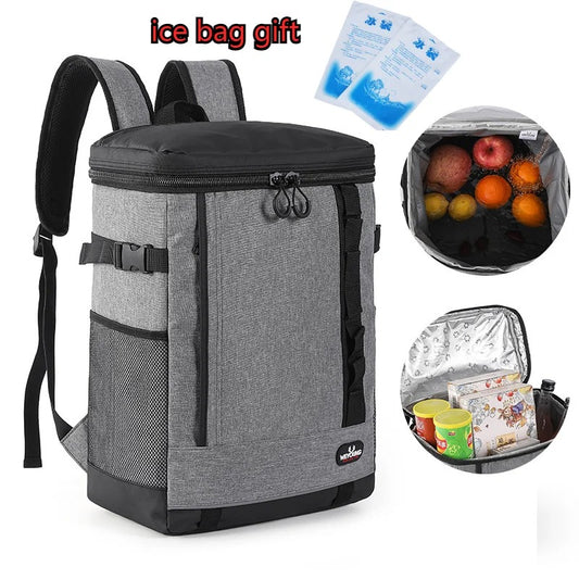 ❄️🔥 Insulated Cooler Backpack 20L | Waterproof & Leak Proof⚡72-Hour Ice Retention🌟Camping Beach Fishing Must-Have【Adventure-Ready for Men & Women】