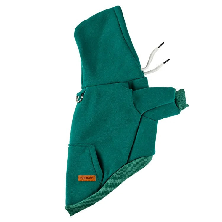 🔥 Bulldog & Husky Hoodie Pro! For Small/Medium Dogs⚡Outdoor Windproof Fleece🐾Chew-Resistant【Viral Pet Fashion】