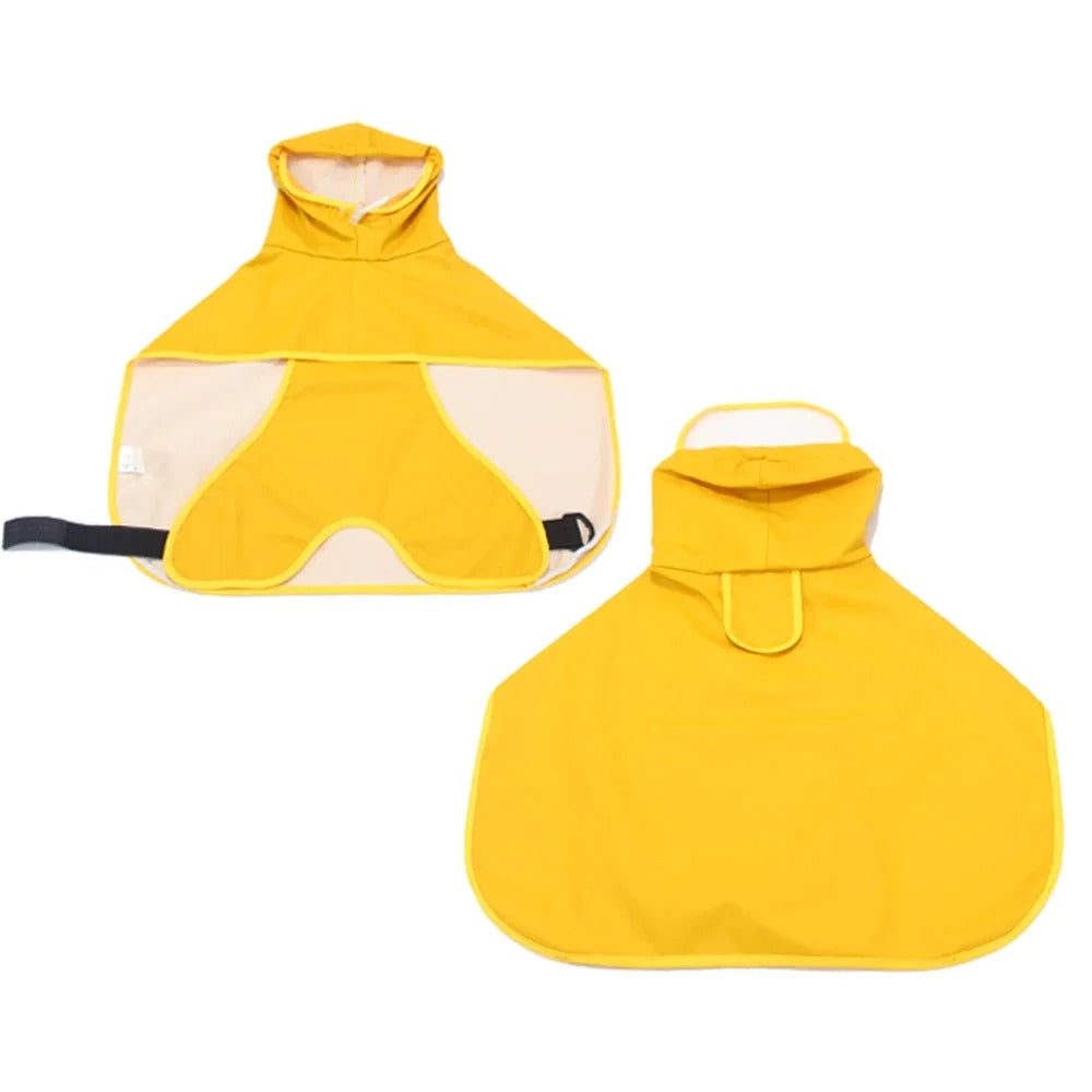 🔥 Dog Raincoat Pro! Waterproof Adjustable Jacket⚡Clear Hood Double Layer🌧️Reflective Pocket + Rim【For L/M/S Dogs】