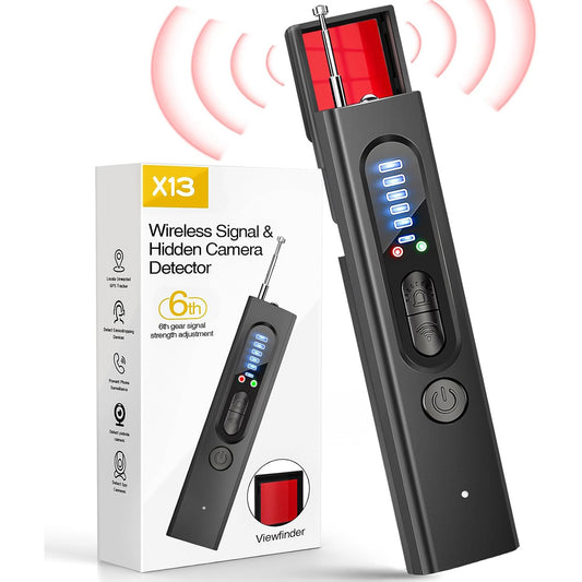 🚨📡 5-Level Sensitivity Camera & GPS Tracker Detector | Portable Hidden Device Finder for Home, Car & Travel | Privacy Protection Anywhere 🌐👜 #PrivacyTech #TravelSecurity