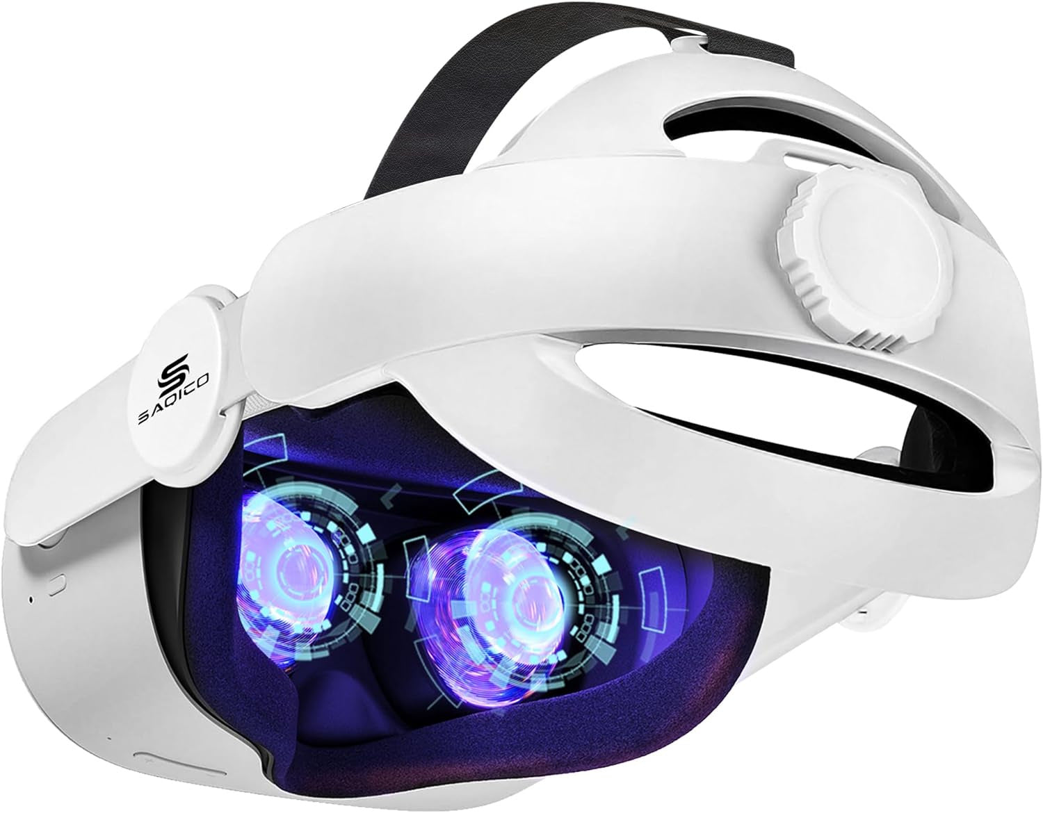 🔥TikTok Viral Oculus Quest 2 Head Strap | 3-in-1 Adjustable Halo Pro Comfort! Elite Strap Replacement for Meta Quest 2 - Gaming Immersion VR Accessories 2025⚡