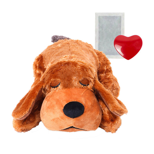 🔥 Heartbeat Anxiety Toy for Dogs! Realistic Biscuit Shape⚡Calming Tech with Behavioral Aid💤Vet-Approved【Top-Rated Pet Comfort】