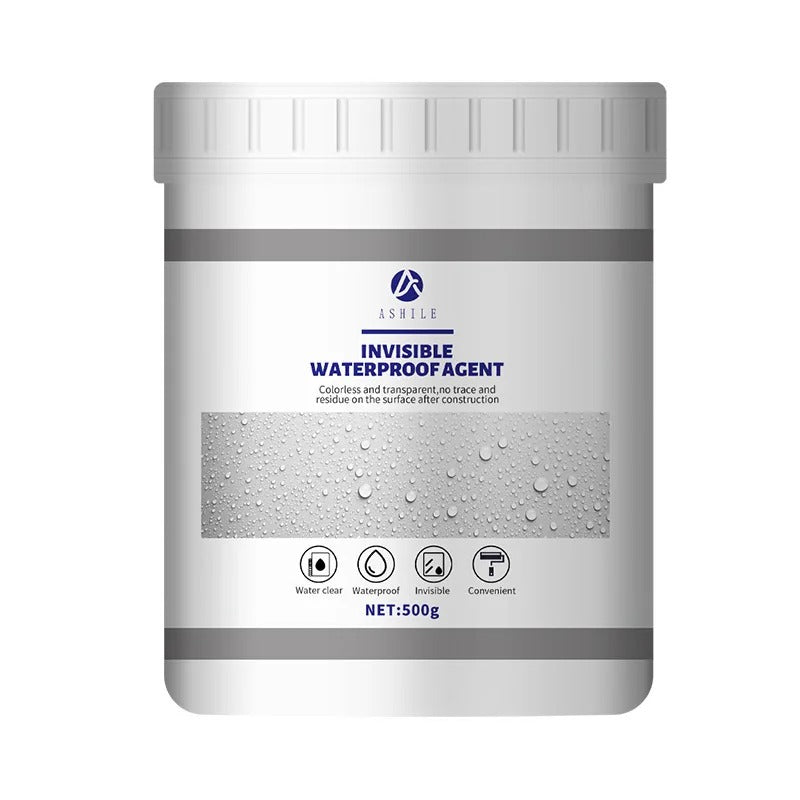 💧 Transparent Waterproof Coating Invisible Repair | 5X Stronger Bond⚡Instant Sealing🌟【Roof/Pipe Pro】Super Strong Anti-Leak Agent for Basement, Tile & Concrete - 10X Durable Than Paint
