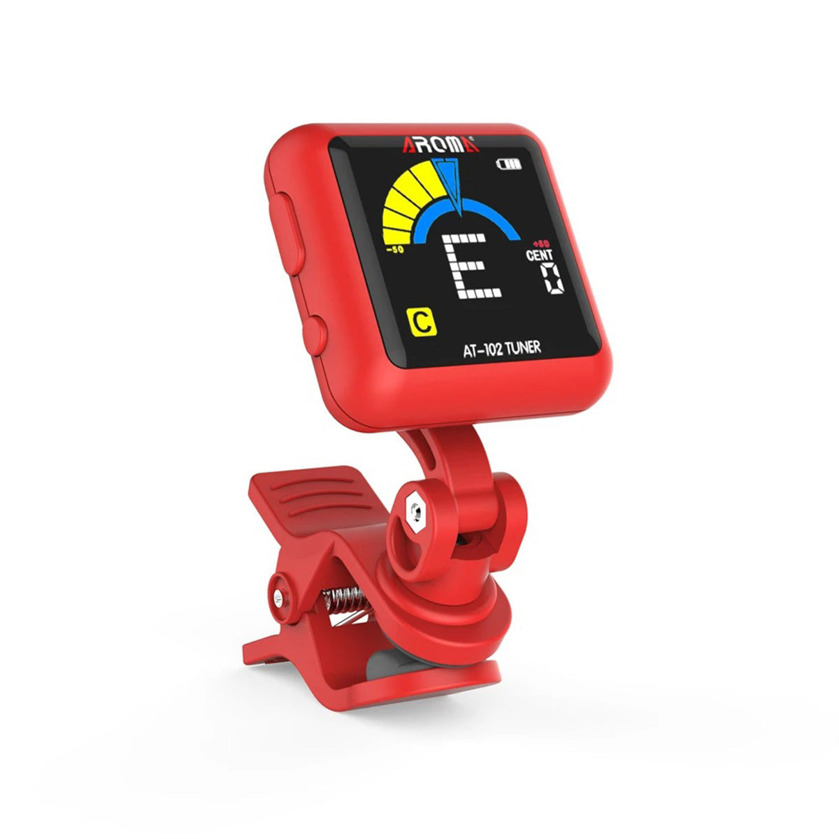 🎸🔥 Chromatic Tuner with 360° LCD Display | USB Rechargeable⚡【Stage-Ready Pro】Built-in Battery Tuner for Guitar/Bass/Ukulele/Violin - Instant Pitch Accuracy