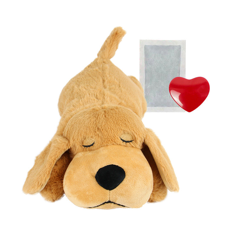 🔥 Heartbeat Anxiety Toy for Dogs! Realistic Biscuit Shape⚡Calming Tech with Behavioral Aid💤Vet-Approved【Top-Rated Pet Comfort】