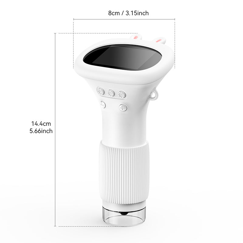 1000X Zoom Kids Microscope ✨ 2" LCD Screen & 8 LED Lights 💡 Explore Invisible Worlds! 🔬 USB to PC + 32GB SD Card 🌟 #STEMgifts #TikTokMadeMeBuyIt