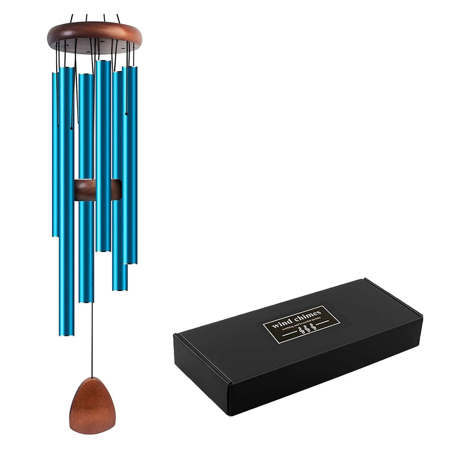 🐾 Pet Memorial Wind Chimes 37" Dog/Cat Keepsake💖Sympathy Gift with Remembrance Bell【Heartfelt Pet Memorials】