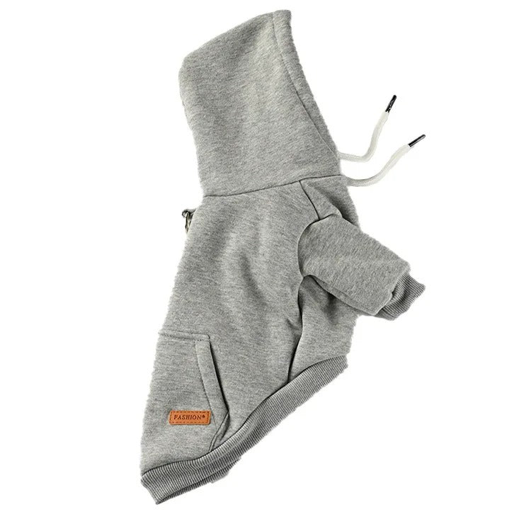🔥 Bulldog & Husky Hoodie Pro! For Small/Medium Dogs⚡Outdoor Windproof Fleece🐾Chew-Resistant【Viral Pet Fashion】