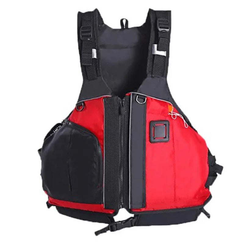 🌊 75N Buoyancy Life Jacket for Adults & Kids | USCG-Certified PFD⚡Zipper Pocket Design🌟Kayak/Rafting/Sailing Must-Have【Adjustable Fit】Left/Right Wear