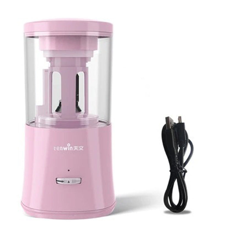 ✏️🔥 Electric Auto-Stop Pencil Sharpener for Kids | 3-Second Sharpening⚡Heavy-Duty USB Power🌟【Classroom Pro】Industrial-Grade Mechanical Sharpener for School/Office/Home