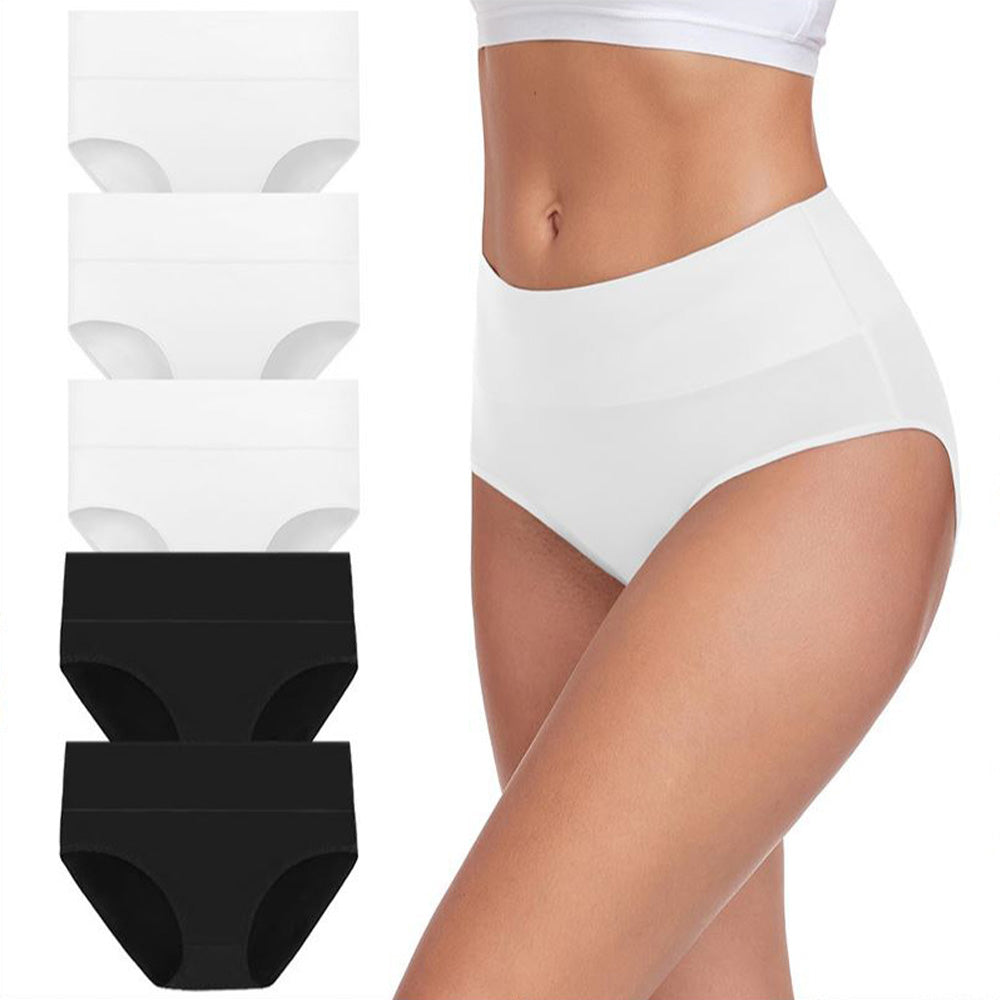 🔥Buttery Soft Everyday! High Waist Panties w/ Full Coverage✨ Seamless Cotton Underwear💫 No Dig In Waistband | TikTok’s Comfort Obsessed