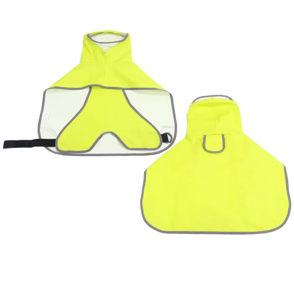 🔥 Dog Raincoat Pro! Waterproof Adjustable Jacket⚡Clear Hood Double Layer🌧️Reflective Pocket + Rim【For L/M/S Dogs】