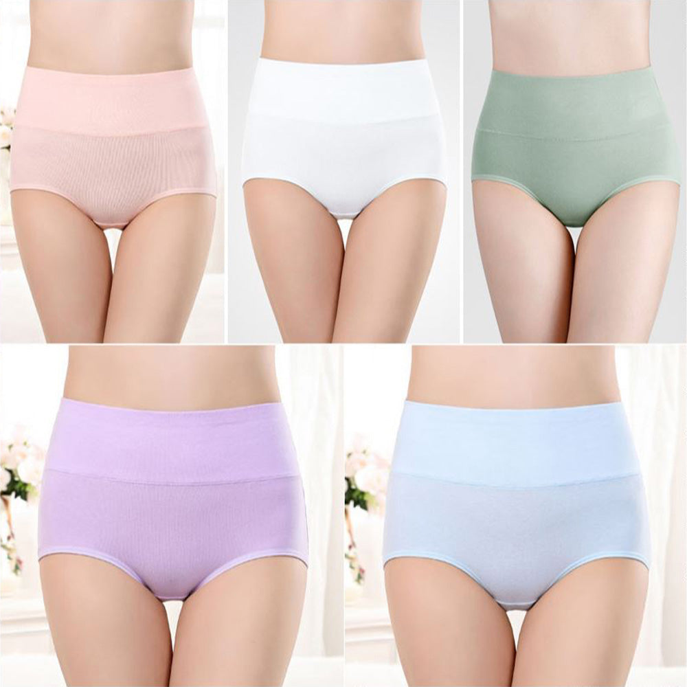 🔥Buttery Soft Everyday! High Waist Panties w/ Full Coverage✨ Seamless Cotton Underwear💫 No Dig In Waistband | TikTok’s Comfort Obsessed