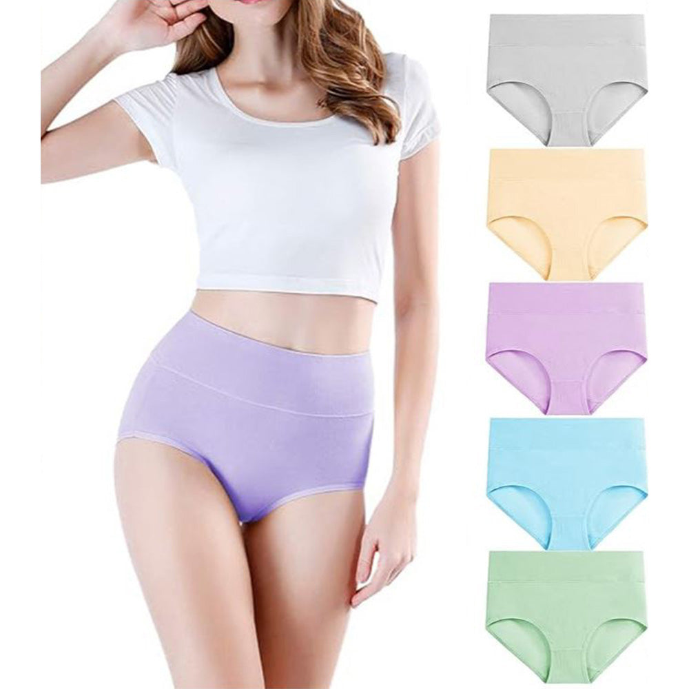 🔥Buttery Soft Everyday! High Waist Panties w/ Full Coverage✨ Seamless Cotton Underwear💫 No Dig In Waistband | TikTok’s Comfort Obsessed