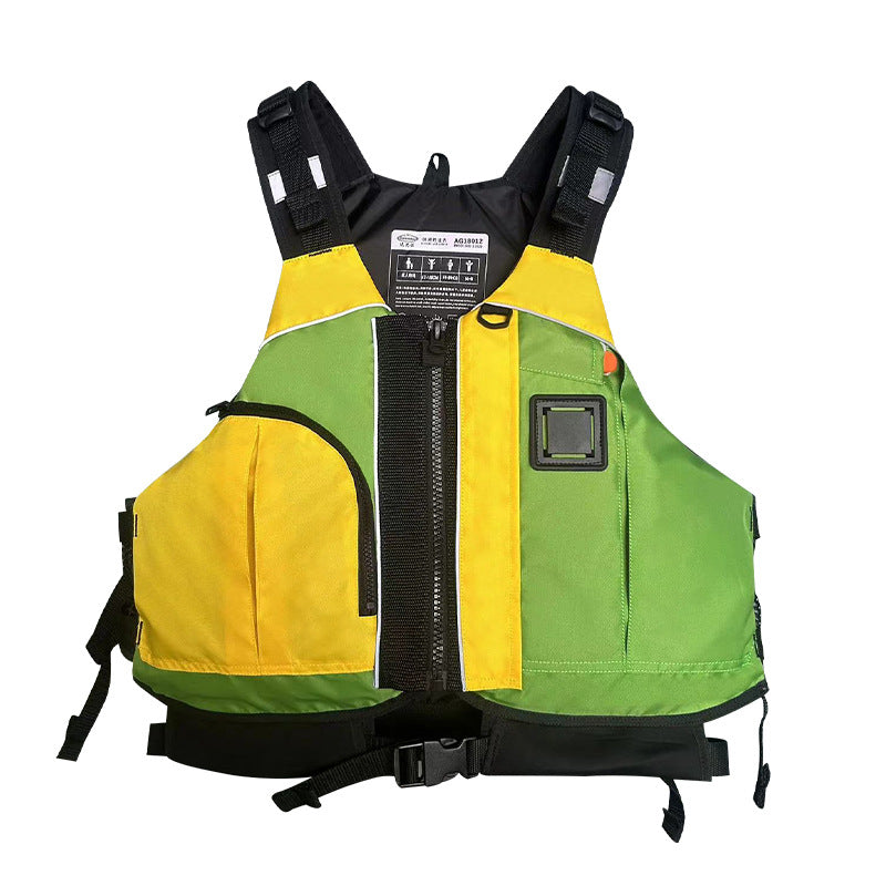 🌊 75N Buoyancy Life Jacket for Adults & Kids | USCG-Certified PFD⚡Zipper Pocket Design🌟Kayak/Rafting/Sailing Must-Have【Adjustable Fit】Left/Right Wear