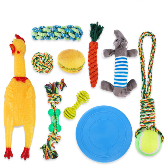 🔥 Indestructible Dog Rope Toys! Heavy-Duty Cotton Ropes⚡For Aggressive Chewers💪【Ultimate Chew Proof】