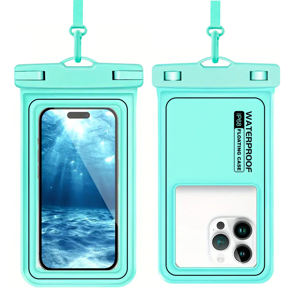2-Pack Floating Phone Pouch ✨ IP68 Waterproof & Sandproof 💦 Beach Pool Cruise Must-Have! 🔥 Universal Fit + Detachable Lanyard 🌟 #BeachEssentials #TravelHack