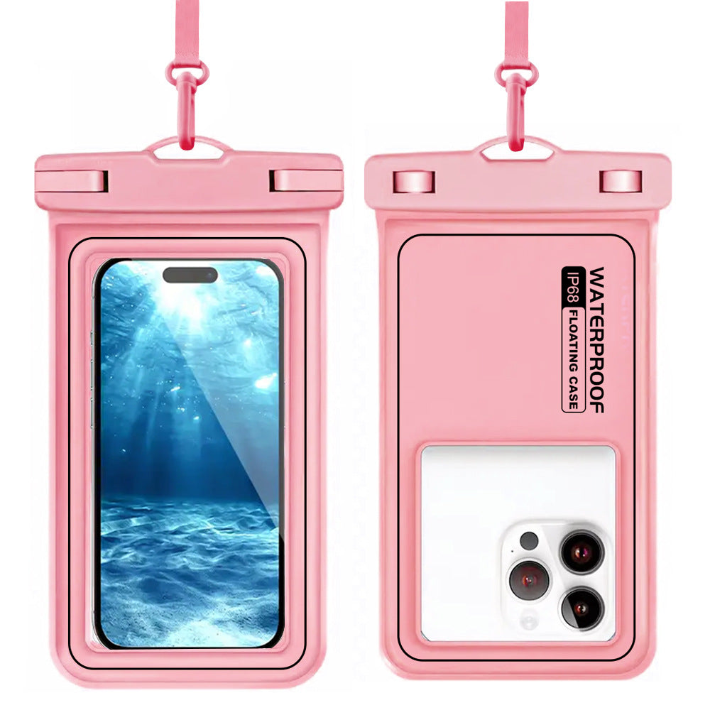2-Pack Floating Phone Pouch ✨ IP68 Waterproof & Sandproof 💦 Beach Pool Cruise Must-Have! 🔥 Universal Fit + Detachable Lanyard 🌟 #BeachEssentials #TravelHack
