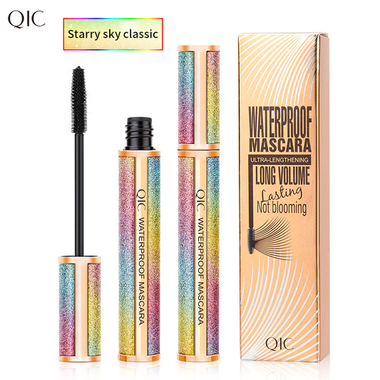 Galaxy Volumizing Mascara ✨ 24H Waterproof & Sweatproof! 💥 Clump-Free Curl Lift 🌙 Zero Smudge Even Ugly Crying! #WaterproofMascara #LashHack #StarryLashes