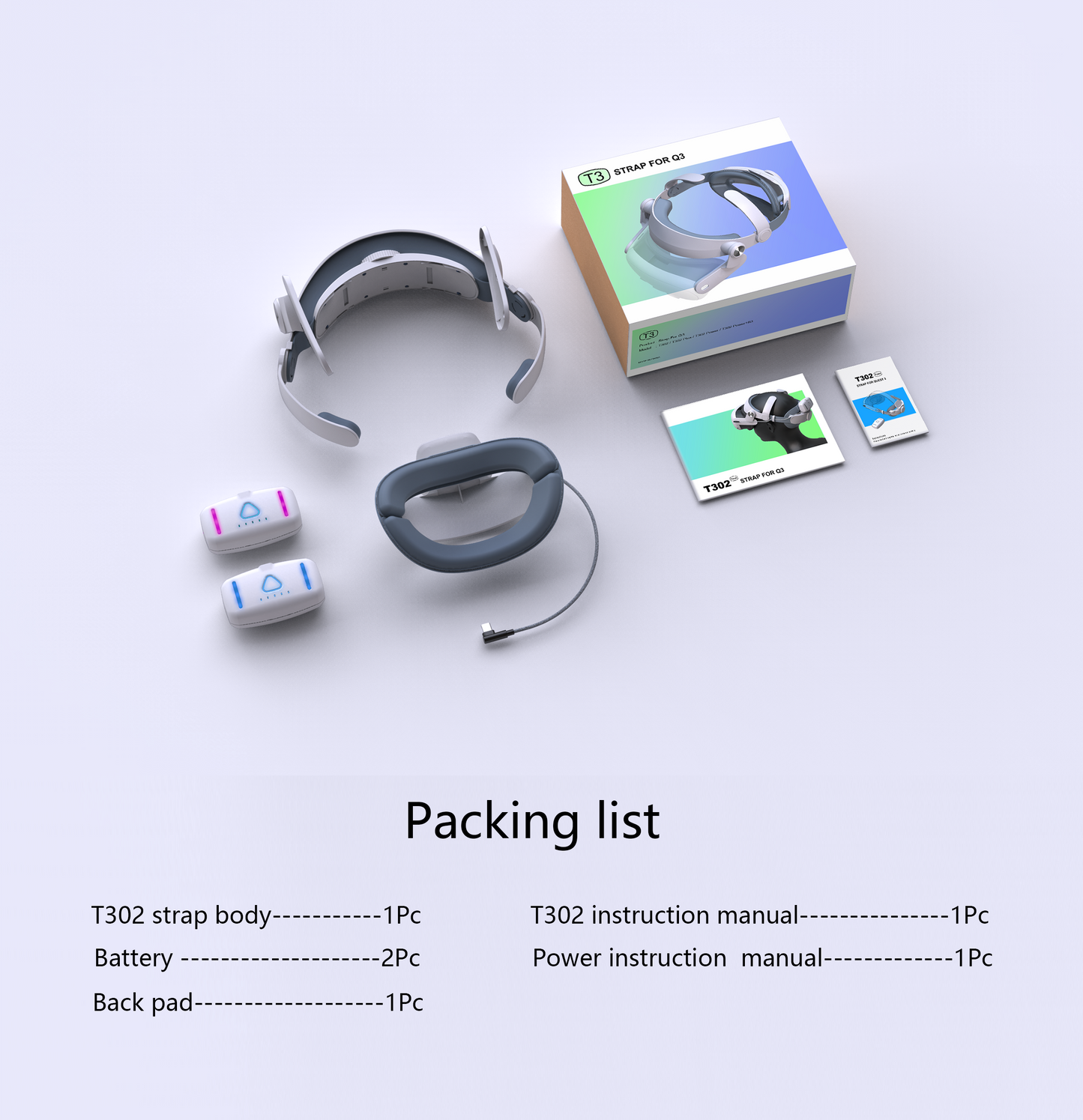 Meta Quest 3 Battery Head Strap ✨ Magnetic Power Boost & Pro Comfort 💥 Elite Strap Replacement for Oculus/Quest 3 🌟 Extend VR Playtime 🔥 #VRHacks #MetaQuest3