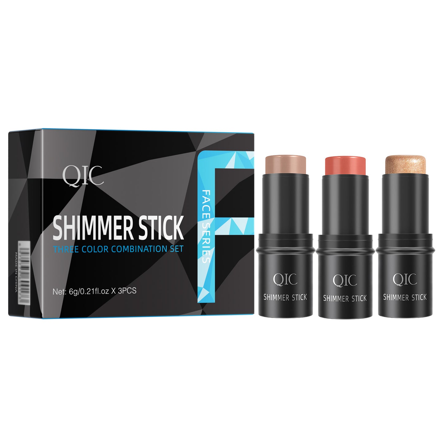 TRIPLE THREAT GLOW KIT 💎 | 3 MAGIC WANDS: CHISEL LIKE KIM K 👑, BLUSH LIKE A K-POP IDOL 🌸 + AEGYO-SAL HACK IN 3 SWIPES ✨ | FACETUNE-LEVEL CONTOUR ON THE GO 🔥 #TikTokMadeMeBuyIt