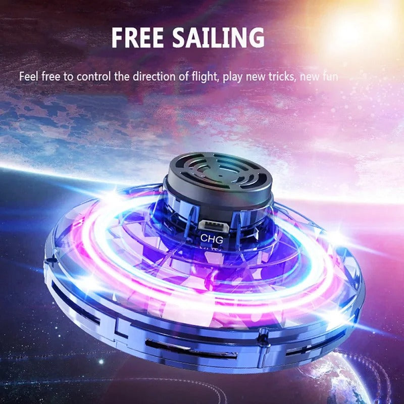 Hover Magic Fidget Drone ✨ Auto-Gyro Levitation & LED Light Show 💥 Touch-Free Control for Stress Relief 🌟 Ultimate ADHD Sensory Toy 🔥 #FidgetToy #CoolTechGadgets