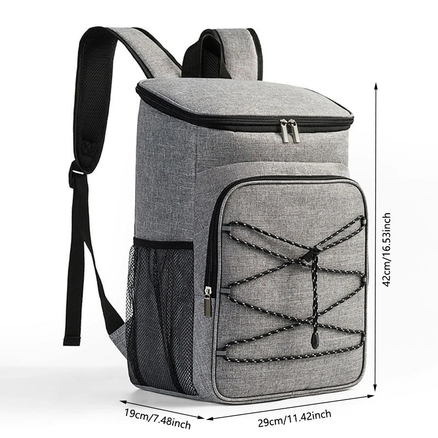❄️🔥 Large Capacity Cooler Backpack for Adults | 72-Hour Ice Retention⚡Leakproof Insulated Design🌟Hiking/Beach Must-Have【Travel & Picnic-Ready】