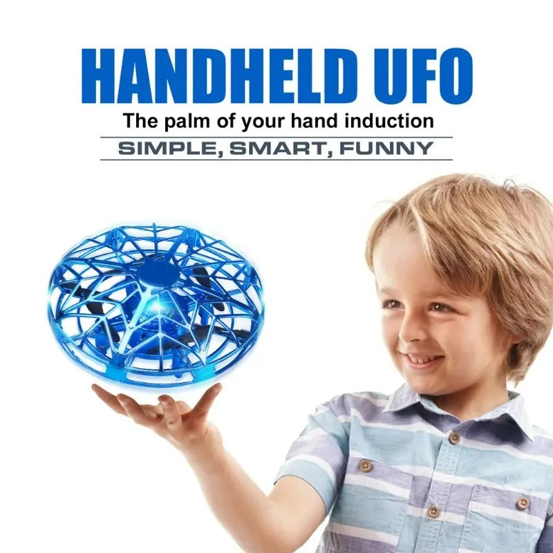 Magic UFO Hand-Control Drone ✨ Gesture Sensing & LED Light Show 💥 Kid-Safe Indoor Flying Ball 🔥 No Remote Needed! 🌟 #CoolTechGadgets #KidsTechToys