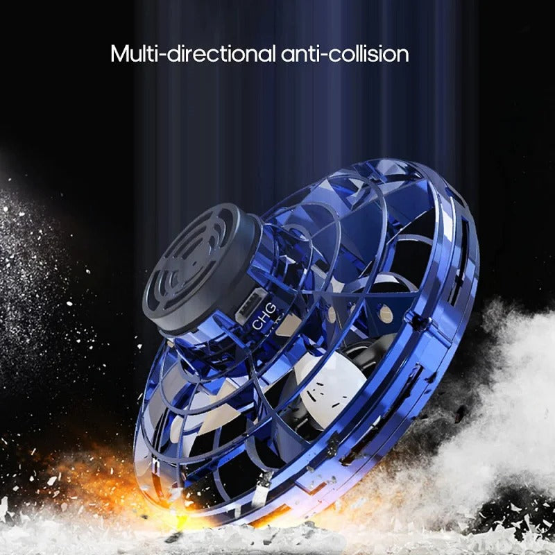 Hover Magic Fidget Drone ✨ Auto-Gyro Levitation & LED Light Show 💥 Touch-Free Control for Stress Relief 🌟 Ultimate ADHD Sensory Toy 🔥 #FidgetToy #CoolTechGadgets