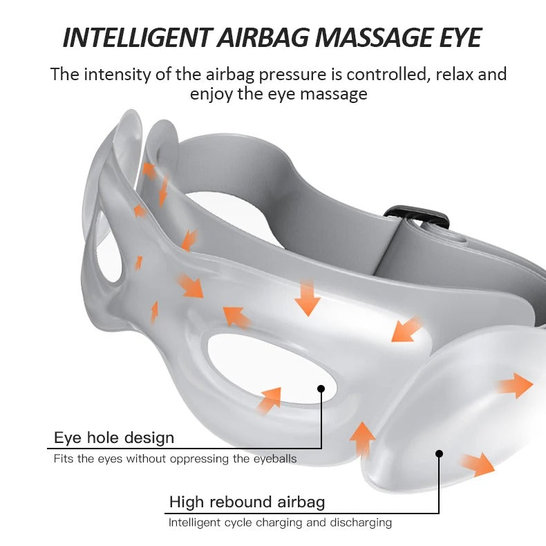 💤FDA-Certified Migraine Relief Mask🔥 Heated + Air Compression Therapy🌙 Bluetooth Remote & FSA/HSA Eligible✨ TikTok's #1 Eye Care Gift for Her/Him