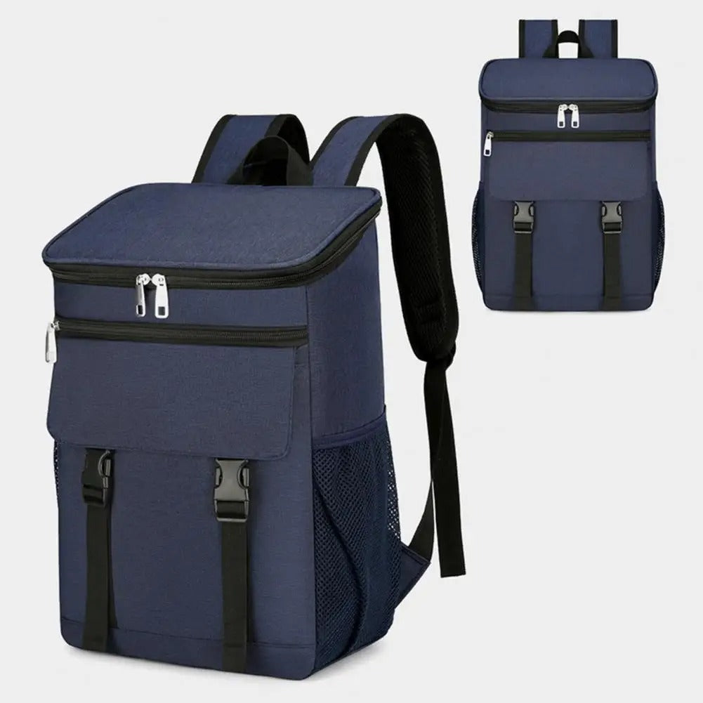 🌊❄️ Leakproof Insulated Backpack Cooler | 48-Hour Ice Retention⚡30L Water-Resistant Design🌟Camping/Hiking Must-Have【Picnic & Travel-Ready】