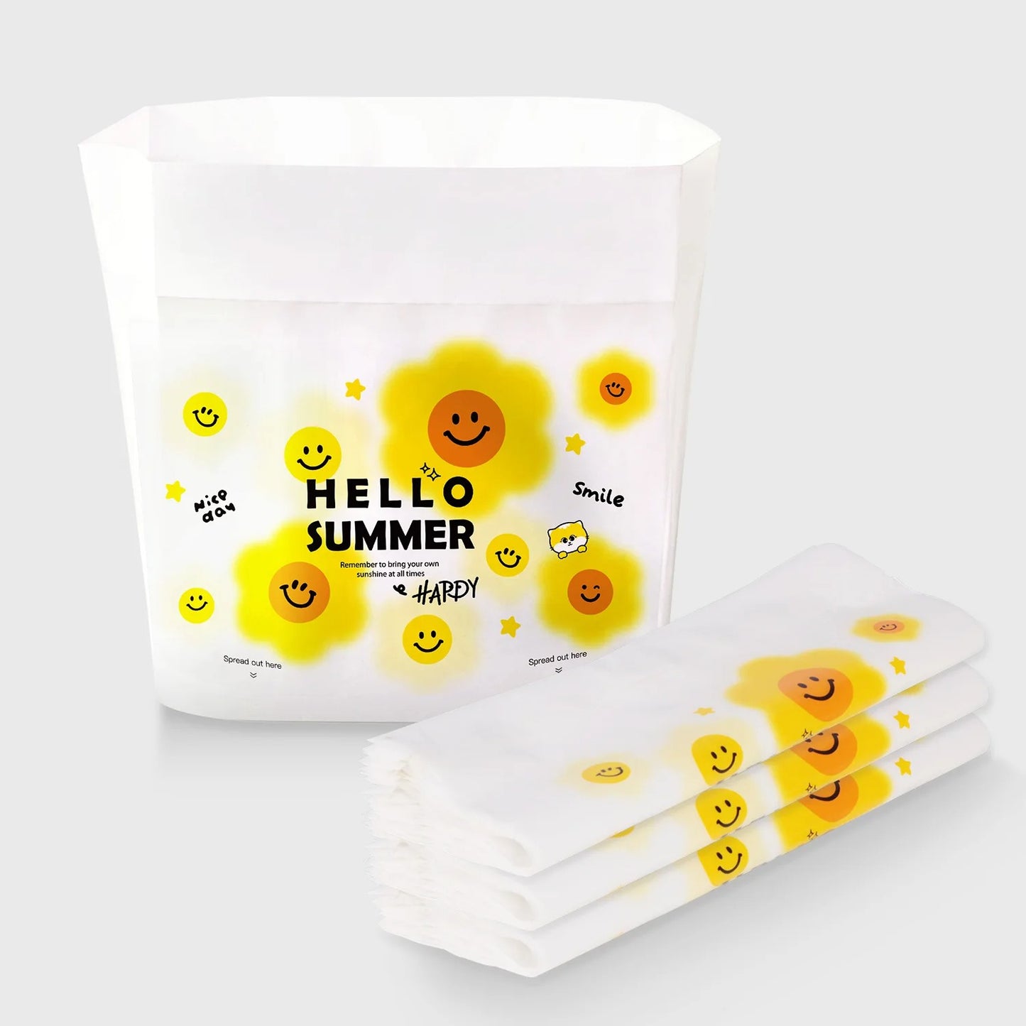 🚗 Self-Stick Car Trash Bags 60/100/200pcs | Biodegradable⚡Instant-Adhesive【Multi-Surface Magic】Auto/Office/Kitchen Rubbish Holder - Compact & Odor-Free Car Garbage Storage