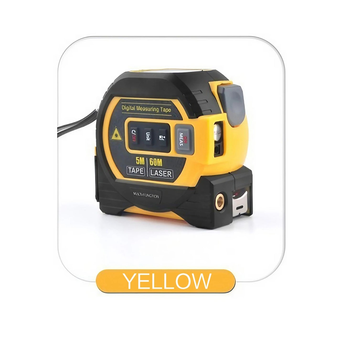🔥 3-in-1 Laser Tape Measure 40/60M | 0.1mm Precision⚡Infrared Distance Meter🌟【DIY & Construction Pro】Smart Energy-Saving Ruler for Indoor/Outdoor