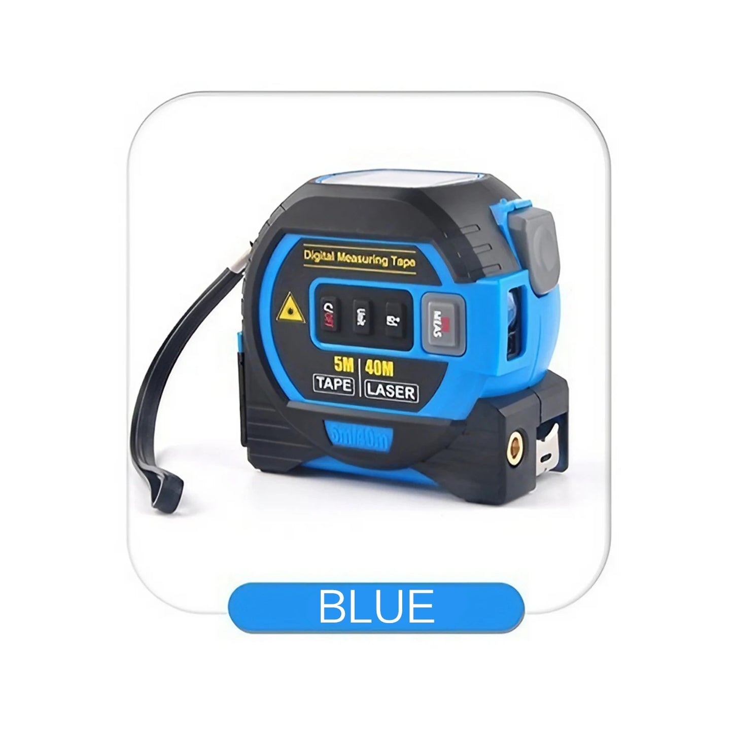 🔥 3-in-1 Laser Tape Measure 40/60M | 0.1mm Precision⚡Infrared Distance Meter🌟【DIY & Construction Pro】Smart Energy-Saving Ruler for Indoor/Outdoor