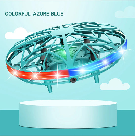 Magic UFO Hand-Control Drone ✨ Gesture Sensing & LED Light Show 💥 Kid-Safe Indoor Flying Ball 🔥 No Remote Needed! 🌟 #CoolTechGadgets #KidsTechToys