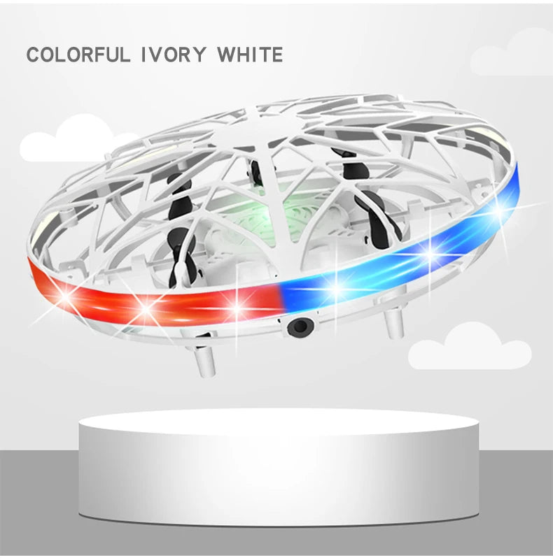 Magic UFO Hand-Control Drone ✨ Gesture Sensing & LED Light Show 💥 Kid-Safe Indoor Flying Ball 🔥 No Remote Needed! 🌟 #CoolTechGadgets #KidsTechToys
