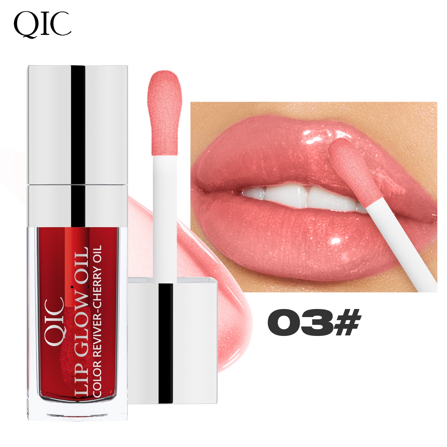 GlowTint Lip Oil ✨ Hydrating Plumping Treatment! 💋 24H Moisture Boost + Lip Line Smoothing 🌟 Glass-Like #JuicyLips #LipCareHack