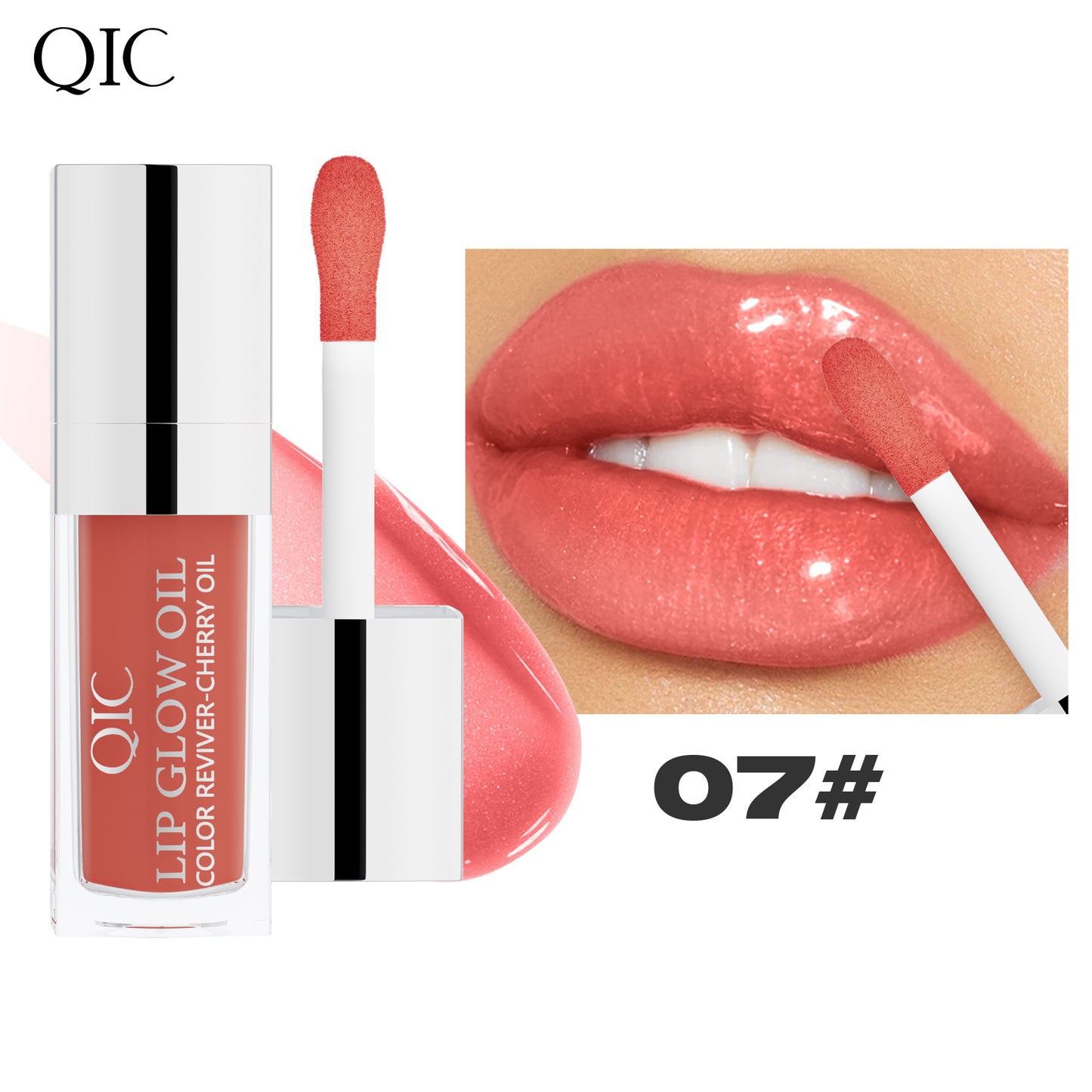 GlowTint Lip Oil ✨ Hydrating Plumping Treatment! 💋 24H Moisture Boost + Lip Line Smoothing 🌟 Glass-Like #JuicyLips #LipCareHack